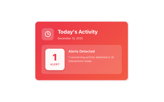 Instant Alerts feature