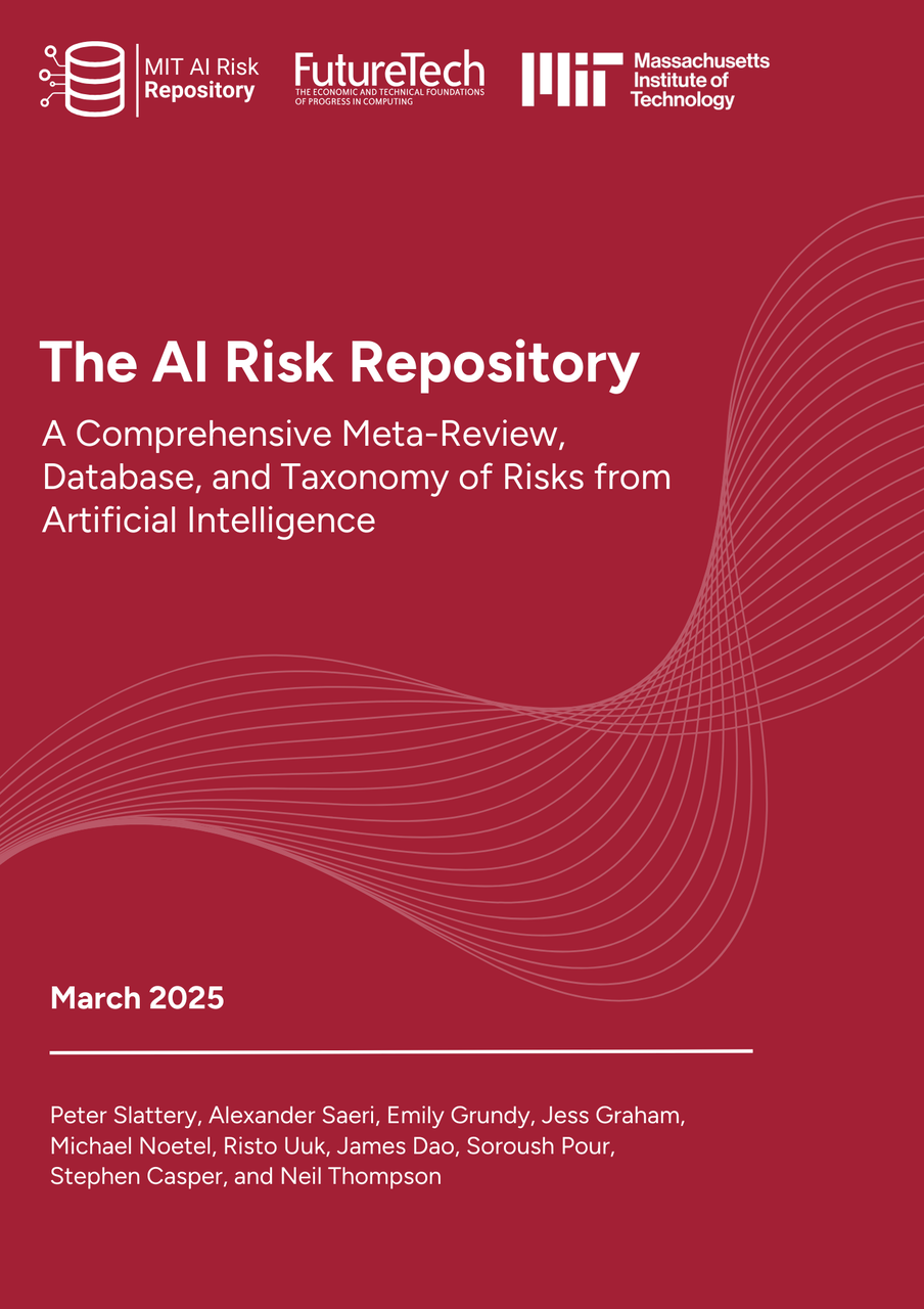 Youth & AI Risk Taxonomy (2025)